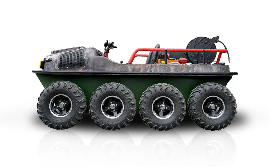 RUEDA HIDRÁULICA V-TWIN 8X8 ATV