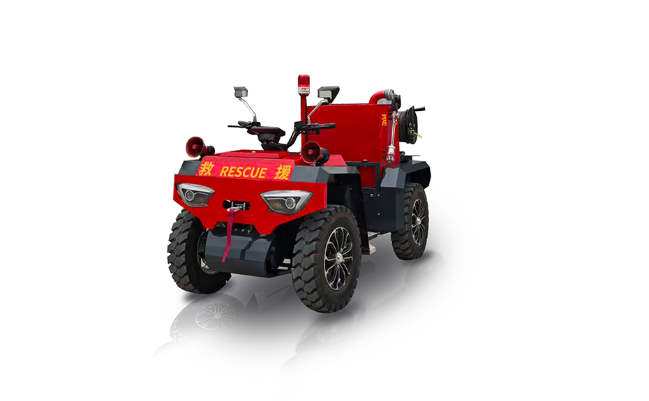 Motocicleta eléctrica todoterreno contra incendios