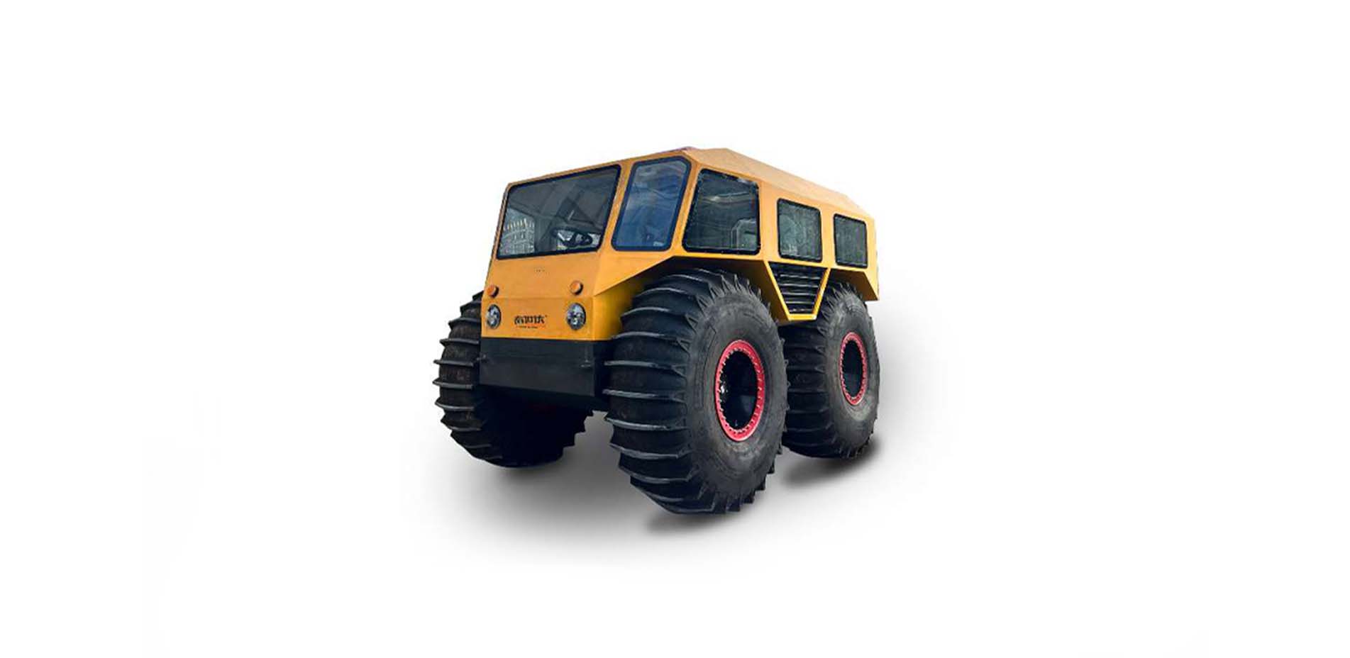 Vehículo todo terreno con ruedas 4x4